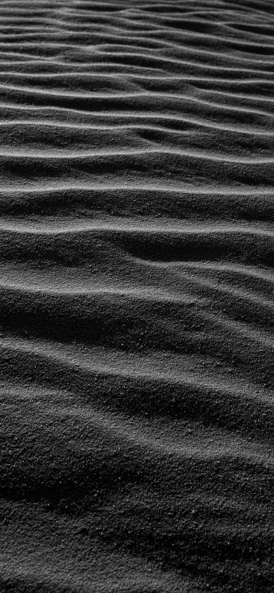 [2436×1125]沙漠 线条 黑色 大自然 苹果手机壁纸图片