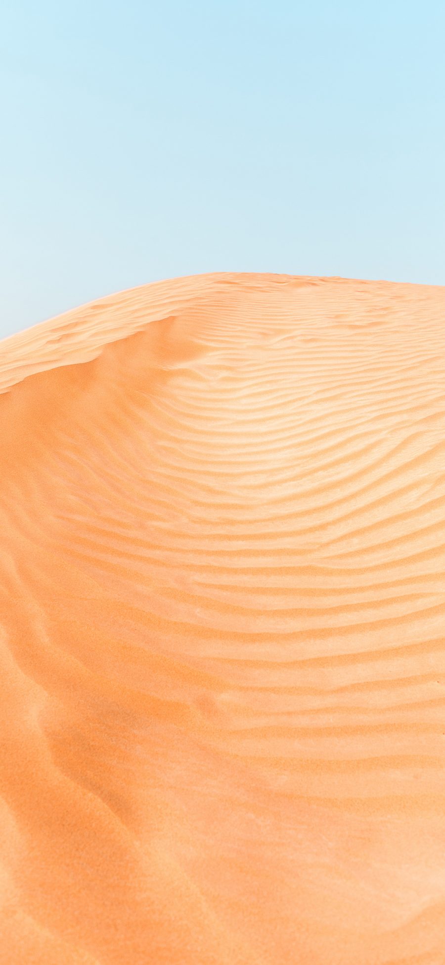 [2436×1125]沙漠 荒漠 细沙 黄沙 苹果手机壁纸图片