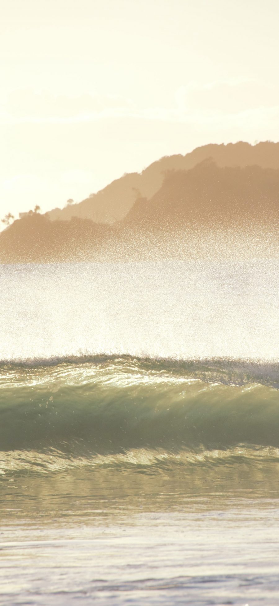 [2436×1125]海景 海水 海浪 翻涌 苹果手机壁纸图片