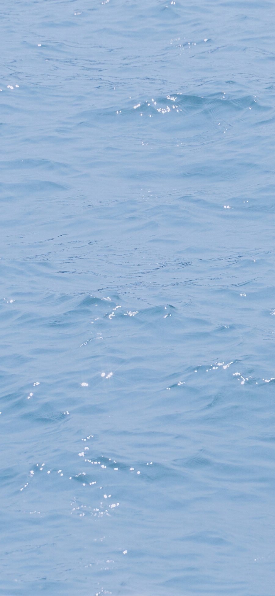 [2436×1125]海水 海面 大海 蓝色 苹果手机壁纸图片