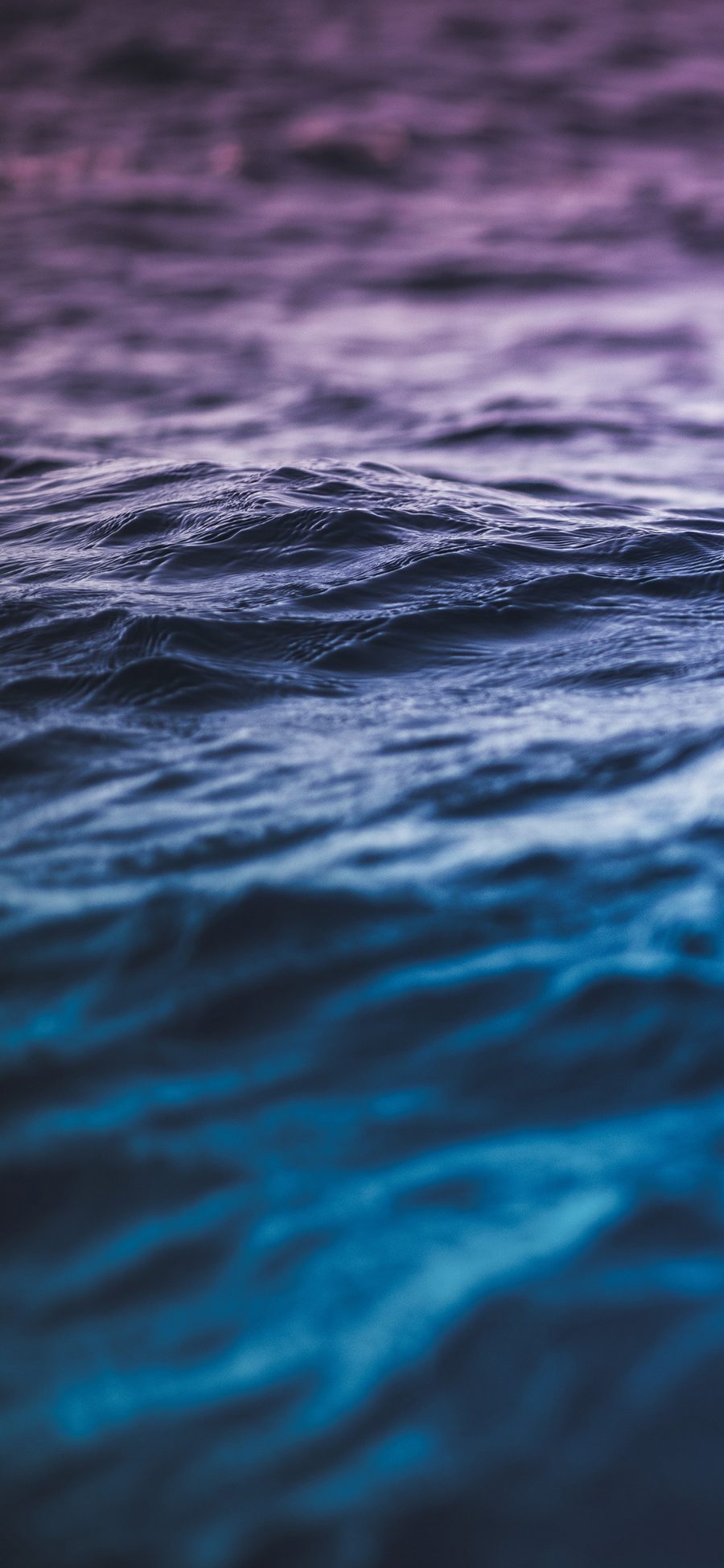 [2436×1125]海水 渐变 海面 大海 海洋 苹果手机壁纸图片