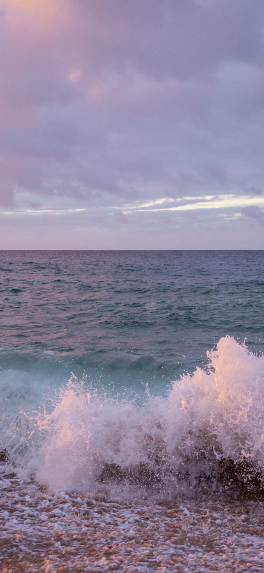 [2436×1125]海浪 大海 海洋 浪花 海水 苹果手机壁纸图片