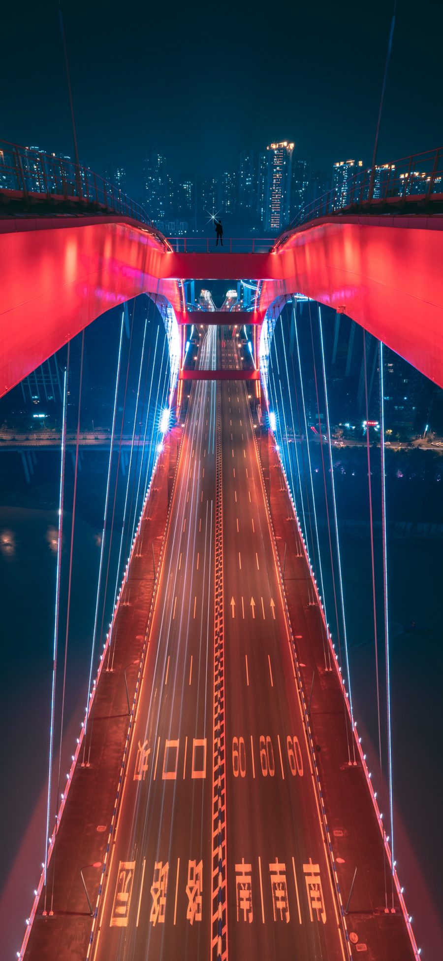 [2436×1125]美国 金山大桥 通行 结构 苹果手机壁纸图片