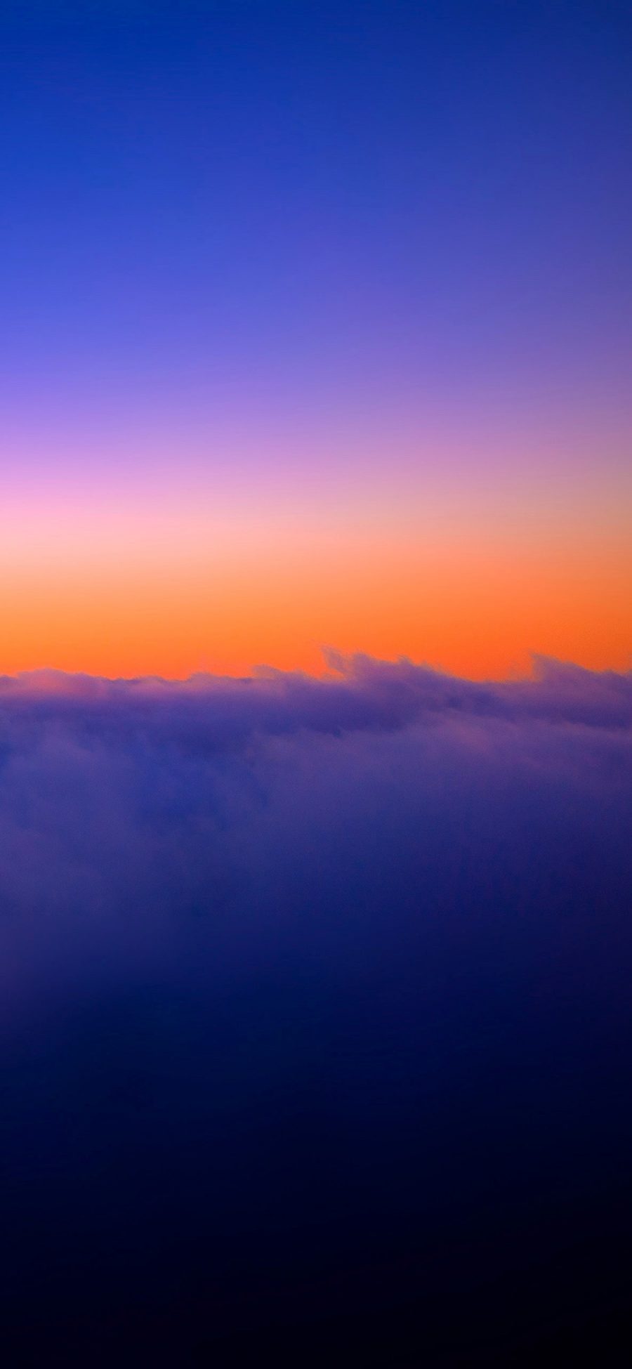 [2436×1125]自然 美景 云空 红霞 苹果手机壁纸图片