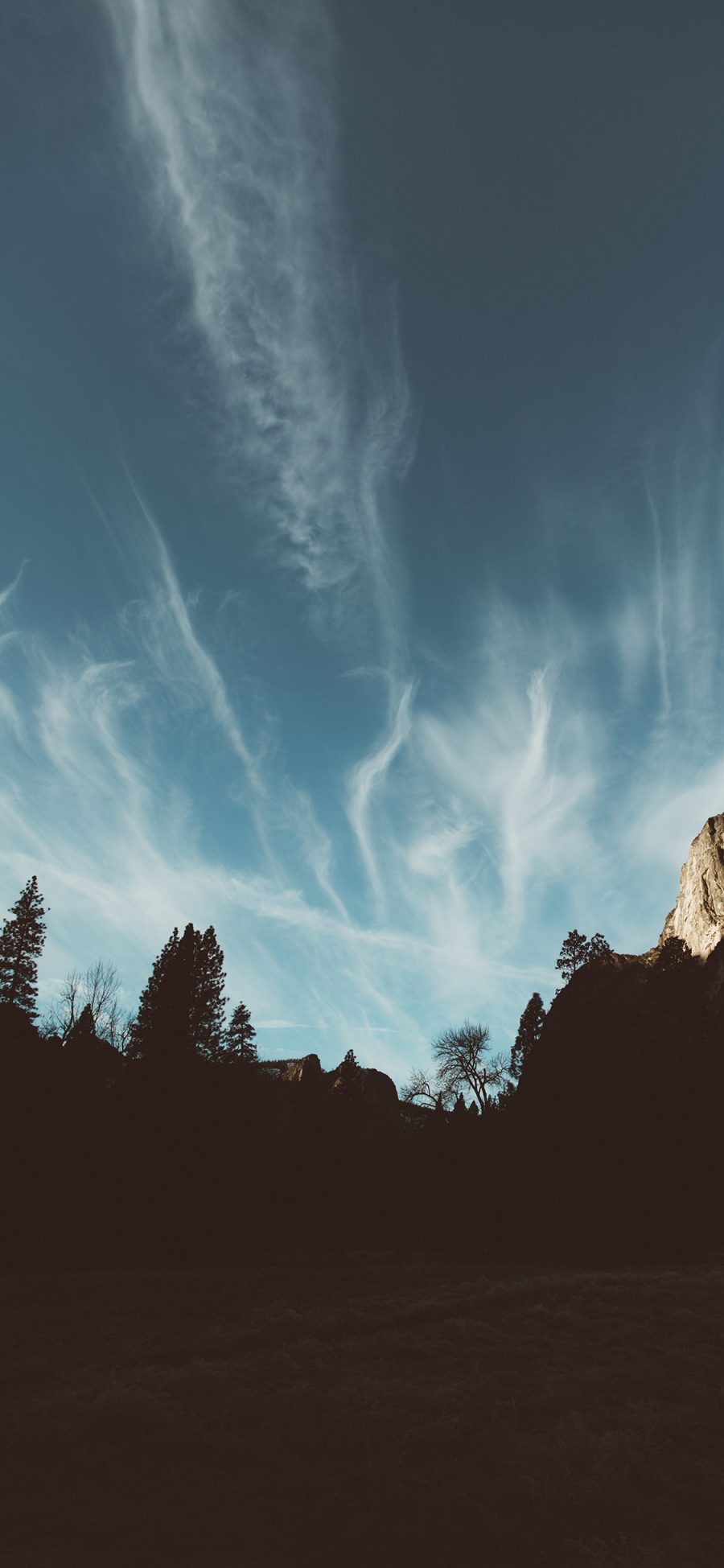 [2436×1125]郊外 天空 蓝天白云 自然美景 苹果手机壁纸图片