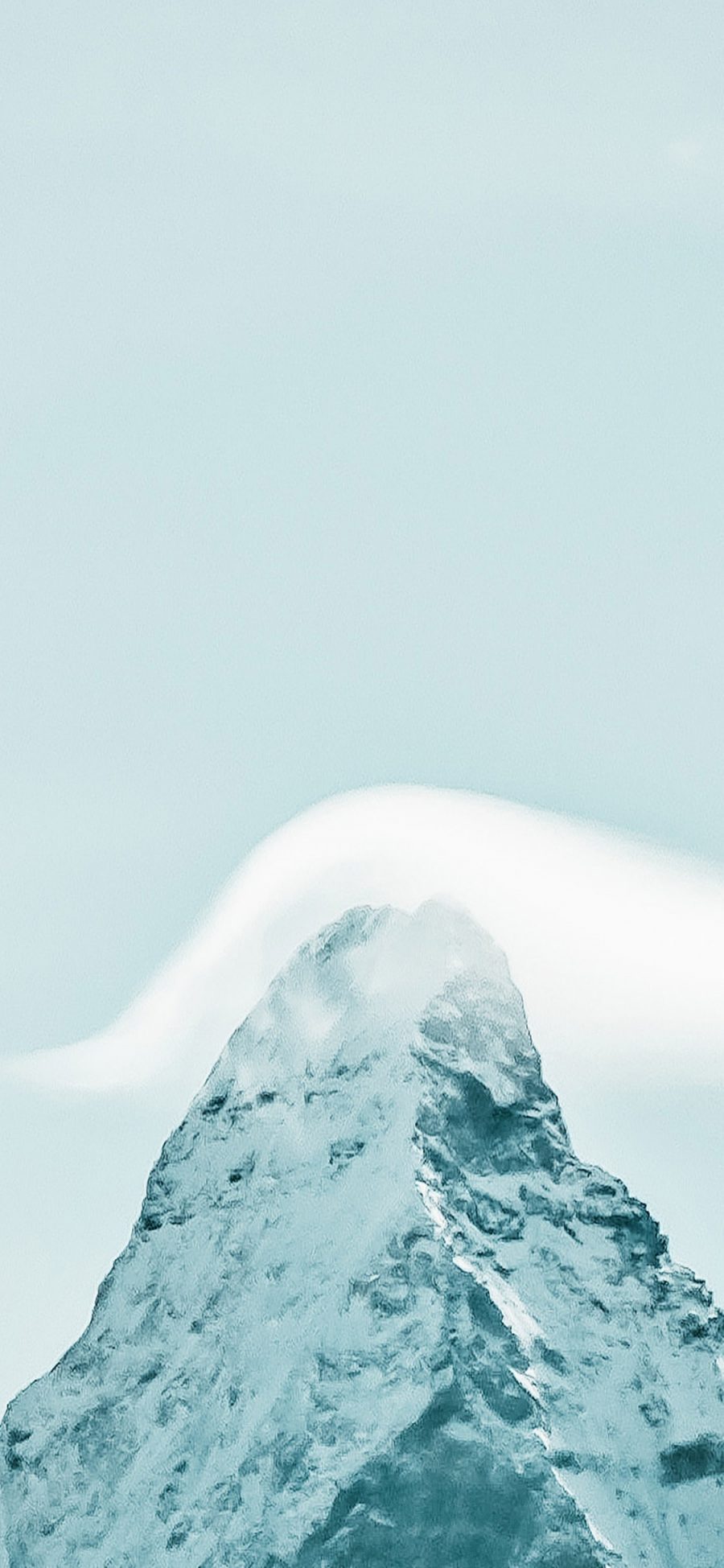 [2436×1125]郊外 山峰 云朵 壮观 苹果手机壁纸图片