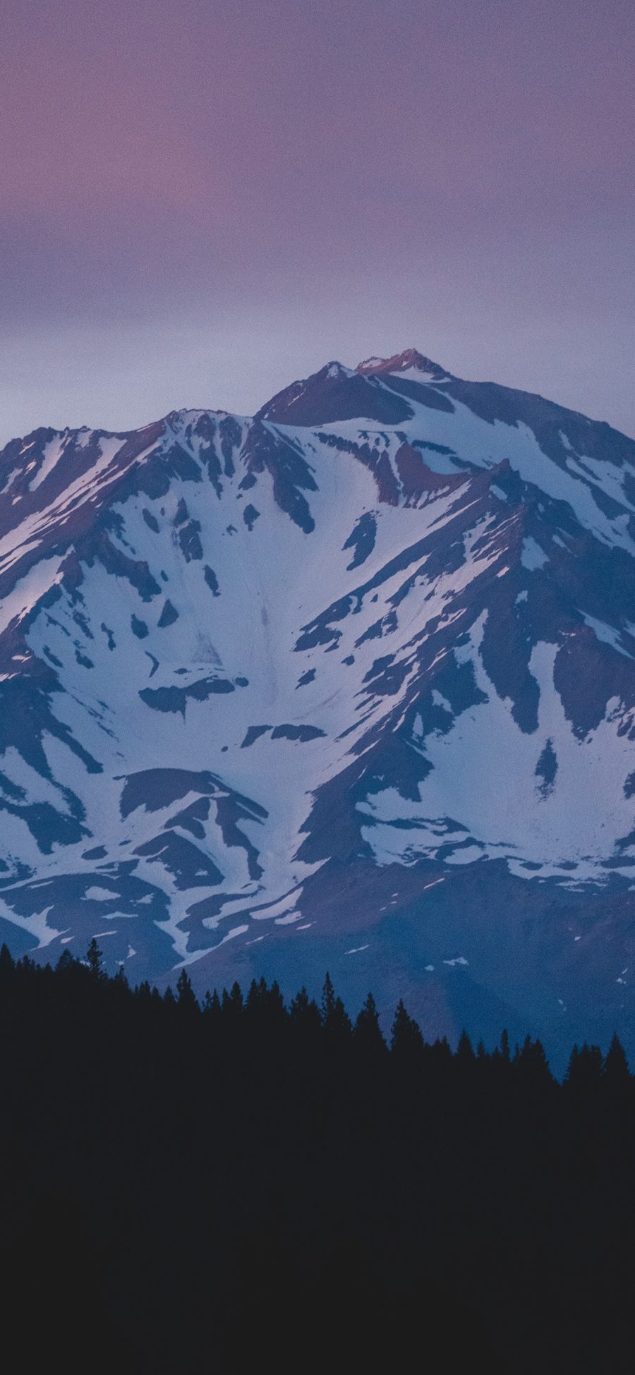 [2436×1125]郊外 山峰 白雪覆盖 壮观 苹果手机壁纸图片
