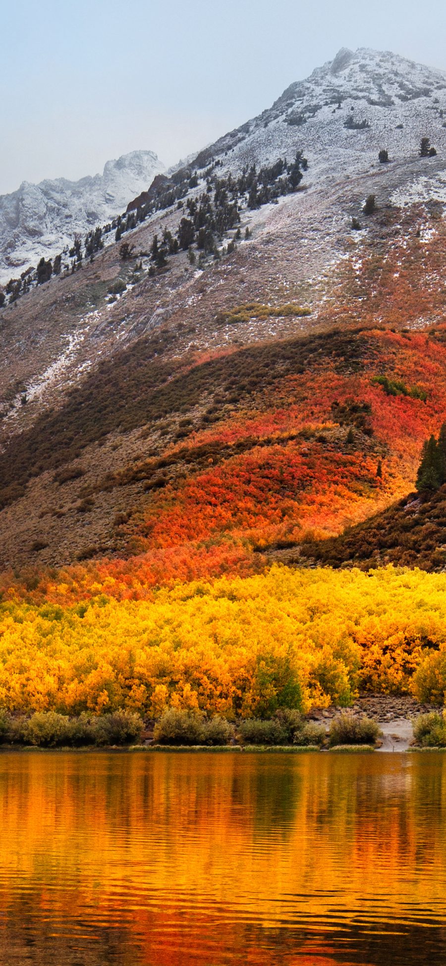 [2436×1125]风景 山川 自然 色彩 河流 苹果手机壁纸图片