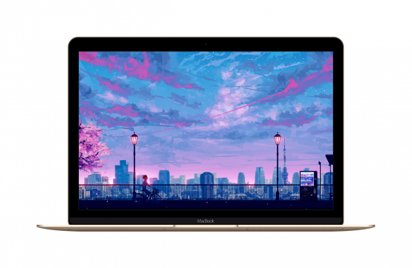 【电脑壁纸】SeerLight动漫都市风景绘画4k高清电脑壁纸