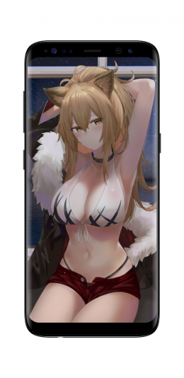 《明日方舟》推进之王4k手机壁纸