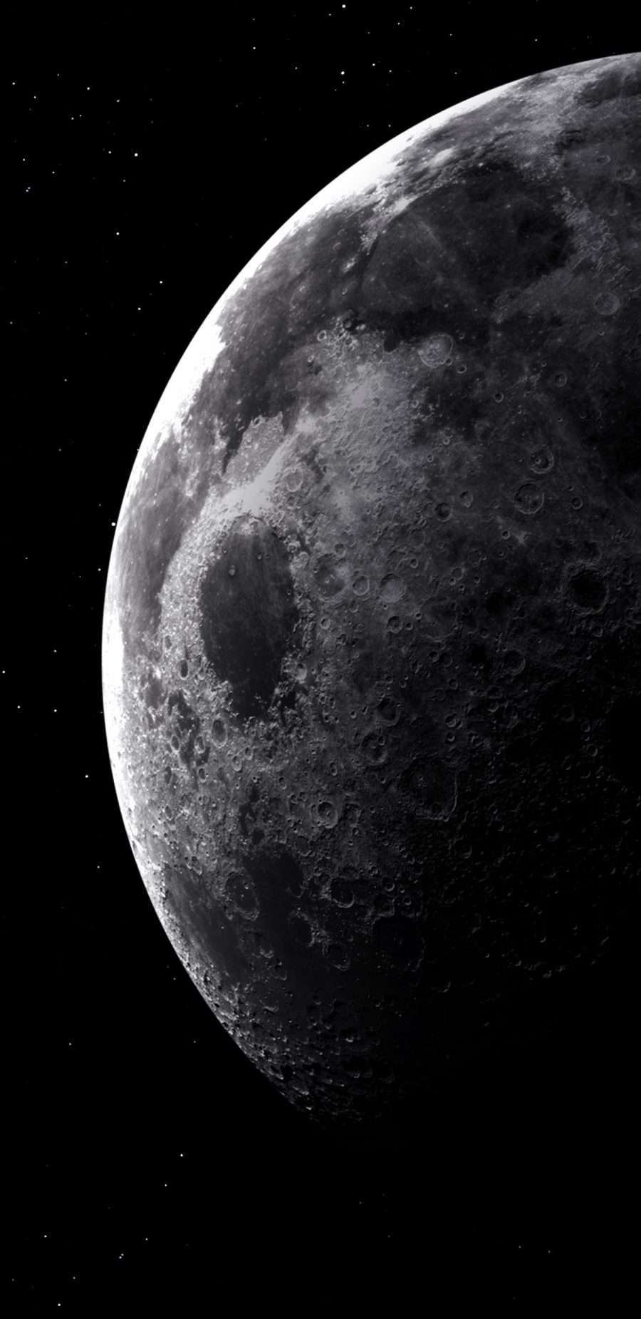 [2960×1440 2K手机壁纸]月球