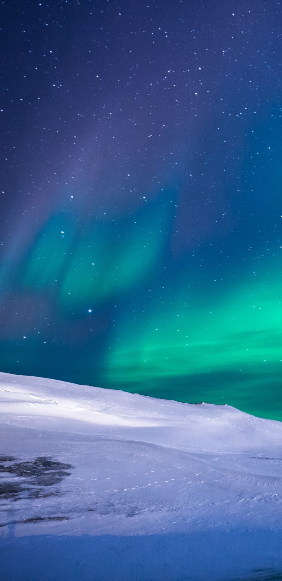 [2960×1440 2K手机壁纸]Aurora Borealis北极光