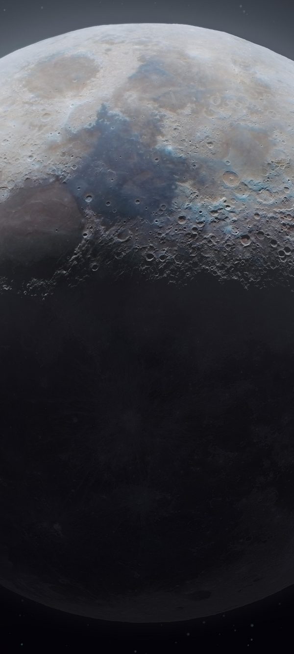 月球 Moon (1440x3200)实拍 手机壁纸