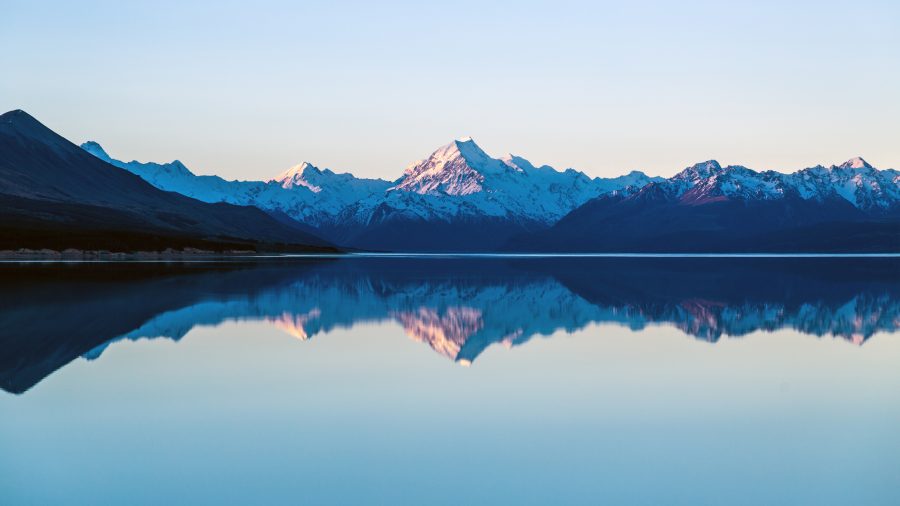 [4MB电脑/手机]美丽雪山湖泊风景4k壁纸3840×2160